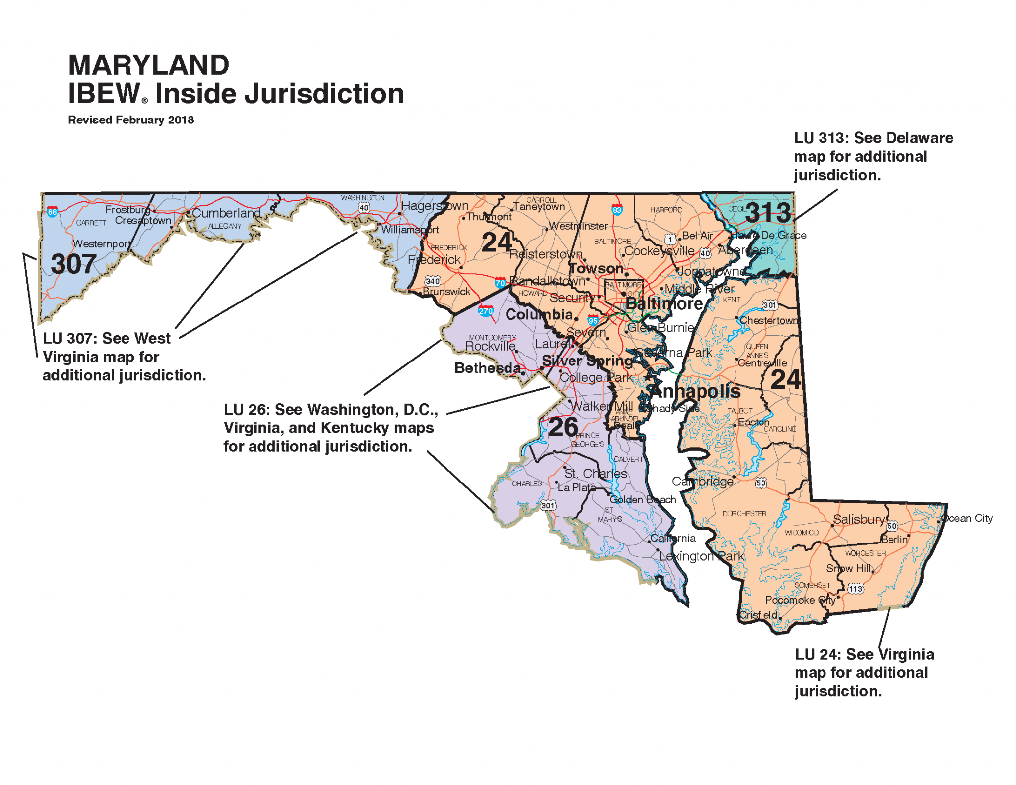 Jurisdiction Map